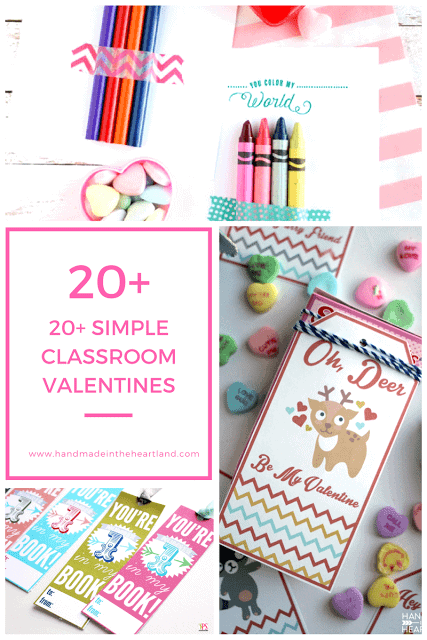 Easy Valentines from the Teacher - TheRoomMom