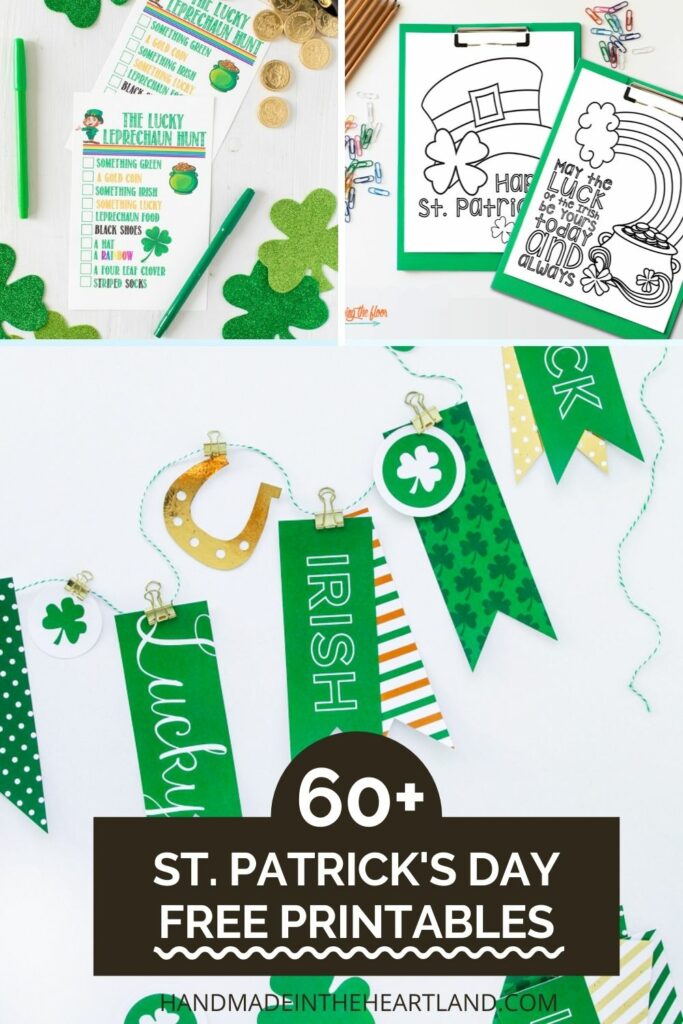 60 St Patrick S Day Free Printables Handmade In The Heartland