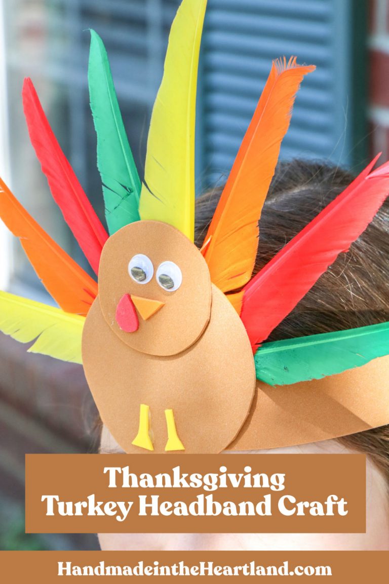 Turkey Headband Craft - Handmade in the Heartland